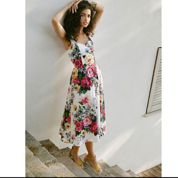 Anthropologie Dresses & Skirts - Anthropologie dress with adorable pattern